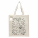 Cotton & Calico Tote Bags - Colouring Executive Canvas Tote Bag