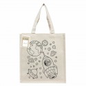 Cotton & Calico Tote Bags - Colouring Executive Canvas Tote Bag