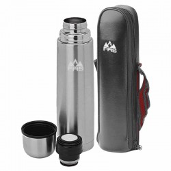 Flasks - Bullet Flask Silver 750ml
