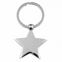 Metal Keyrings - Star Key Ring
