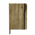 Promotional Journals & Noteboooks - Wood Look Notebook A5