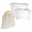 Toiletry Bags - Nylon Mesh Produce Bag