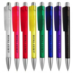 Plastic Promotional Pens - Eurotech - Ice Plastic Pen