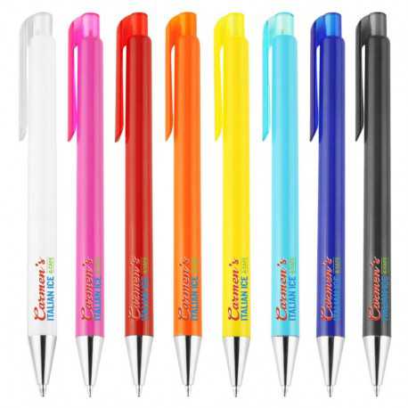 Plastic Promotional Pens - Zone Plastic Pen