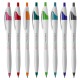 Plastic Promotional Pens - Oracle White Plastic Pen