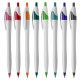 Plastic Promotional Pens - Oracle White Plastic Pen