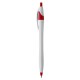 Plastic Promotional Pens - Oracle White Plastic Pen