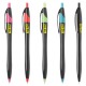 Plastic Promotional Pens - Oracle Black Plastic Pen
