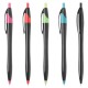 Plastic Promotional Pens - Oracle Black Plastic Pen