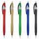 Plastic Promotional Pens - Oracle Metallic Plastic Pen