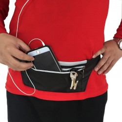 Travel & Trolley Bags - Waist Fitness Belt