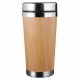 Stainless Steel Mugs - Jackson Bamboo Mug 350ml