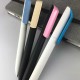 Plastic Promotional Pens - Flow F2 P-GOM K Plastic Pen