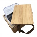 Picnic Sets - Gold Coast Wicker Picnic Cooler Basket(square)