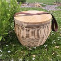 Picnic Sets - Scotch Wicker Picnic Cooler Basket(round)