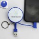 Metal Keyrings - Charging Cable Key Ring