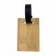 Bamboo Luggage Tag