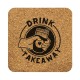 Coasters - Vineyards Cork Coaster-Square