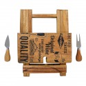 Cheese Sets - Glenrothes Foldable Cheese & Wine Board