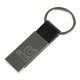 Metal Keyrings - Hudson Leather Keychain