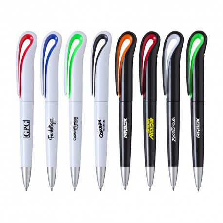 Plastic Promotional Pens - Raven Plastic Pen