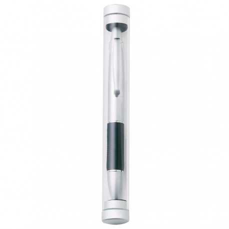 Business Gifts - Clear Presentation Tube (Silver)