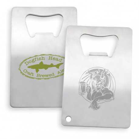 Bottle Openers - Stainless Credit Card Bottle Opener