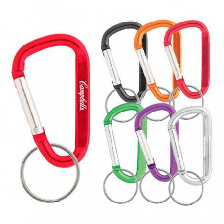 Metal Keyrings - 70mm Carabiner