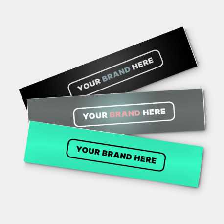 Novelties - Gloss Paper Sticker (75 x 210mm)