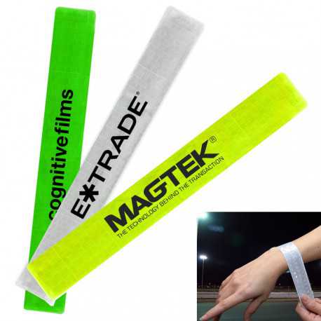 Wristbands - Reflective Slap Wristband