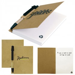 Promotional Journals & Noteboooks - Aria Recycled Notebook