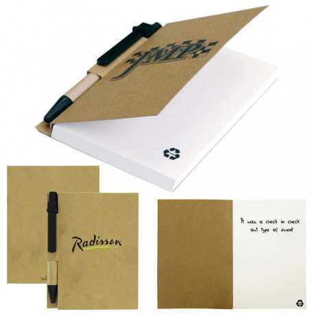 Promotional Journals & Noteboooks - Aria Recycled Notebook
