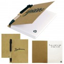Promotional Journals & Noteboooks - Aria Recycled Notebook