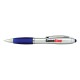 Silver Grenada Stylus Plastic Pen