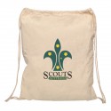 Cotton & Calico Tote Bags - Calico Drawstring Bag