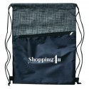 Duffle Bags & Sacks - Crosshatch Drawstring Bag