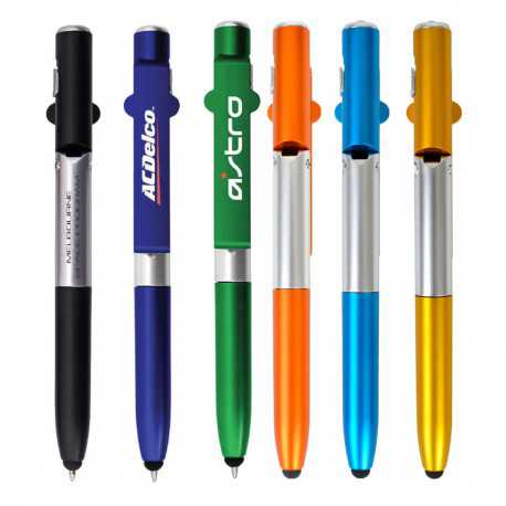 Light Up Pens - Courbe 4-in-1 Pen