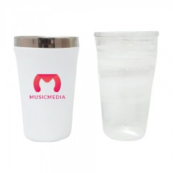 Reusable Coffee Cups - Metal - Duet Cup