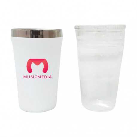 Reusable Coffee Cups - Metal - Duet Cup