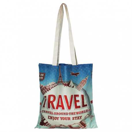 Full Colour Tote Bags - Full-Colour Cotton Tote Bag