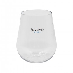 Stemless Shatterproof White Wine Glass