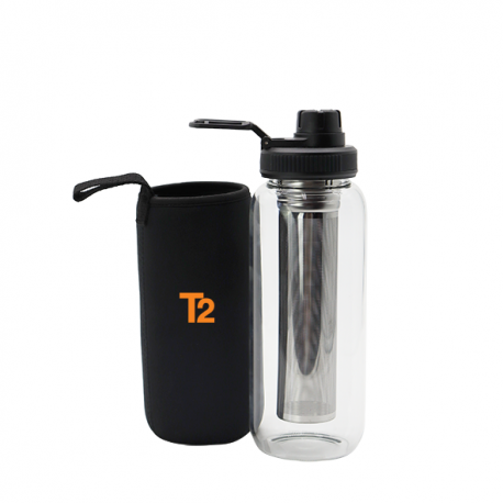 Drink Bottles - Glass - Windsor Tea Infuser 1L Bottle