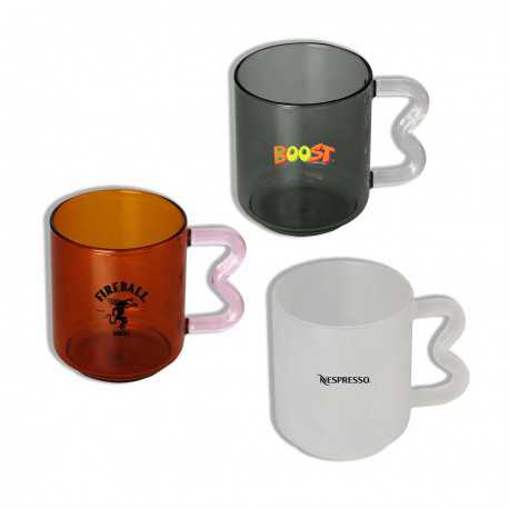 Printed Glasses - Eloise Glass 450ml Cup