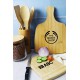 Cheese Gift Sets - Tiga Bamboo Cutting Board