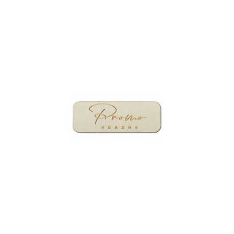 Name & Pin Badges - Complete Magnetic Wooden Badge