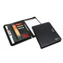 Non Leather Zip Compendiums - Meridian A4 Zip Portfolio