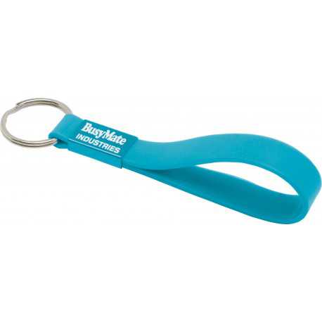 Silicone Sling Keyring - Indent