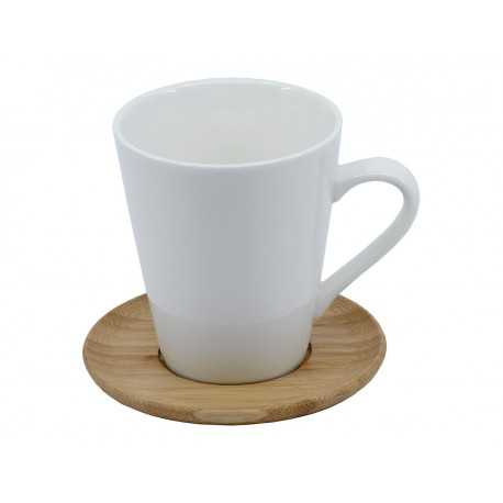 Coffee Gift Sets - Carmel Vee Mug & Saucer Set