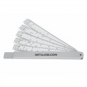 Rulers - Measure-Mate Scale Rule, Silver