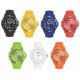 Watch, Unisex with Silicone Strap